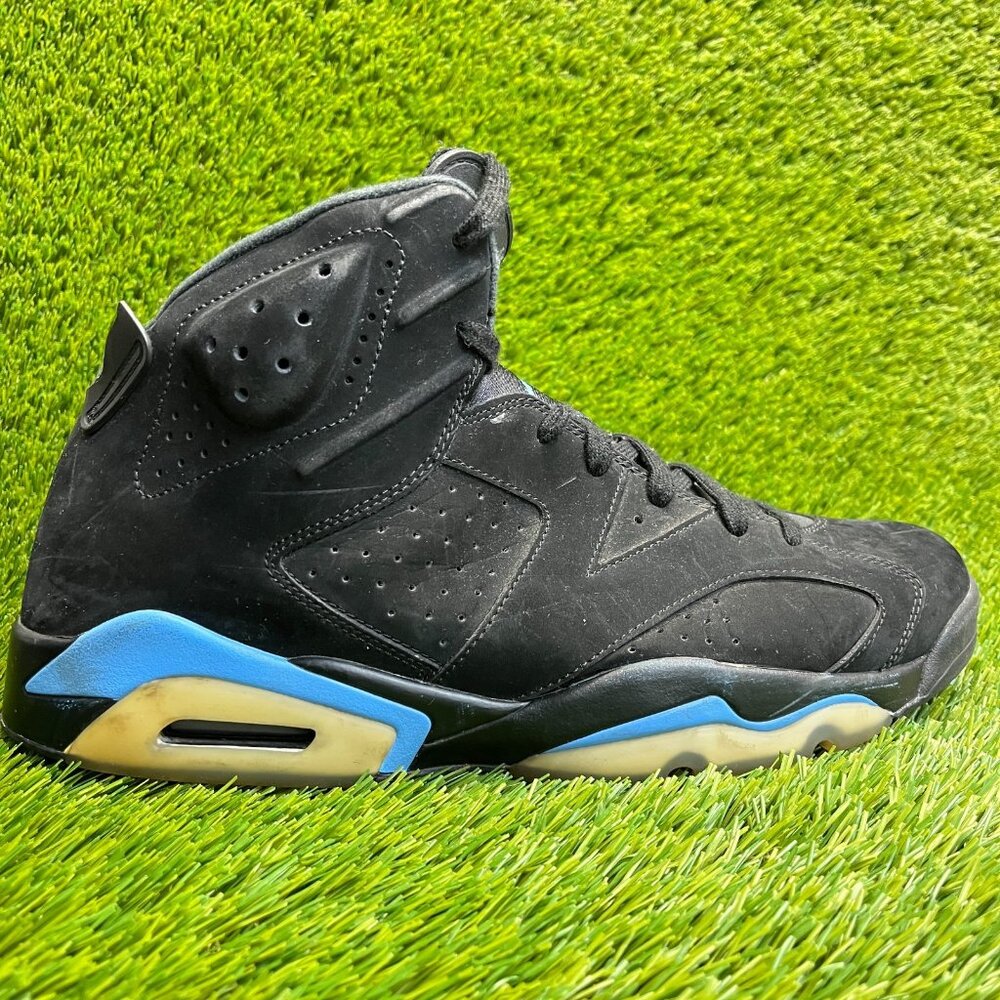 Nike Air Jordan 6 Retro Mens Size‎ 13 Black Athletic Basketball Shoes Sneakers